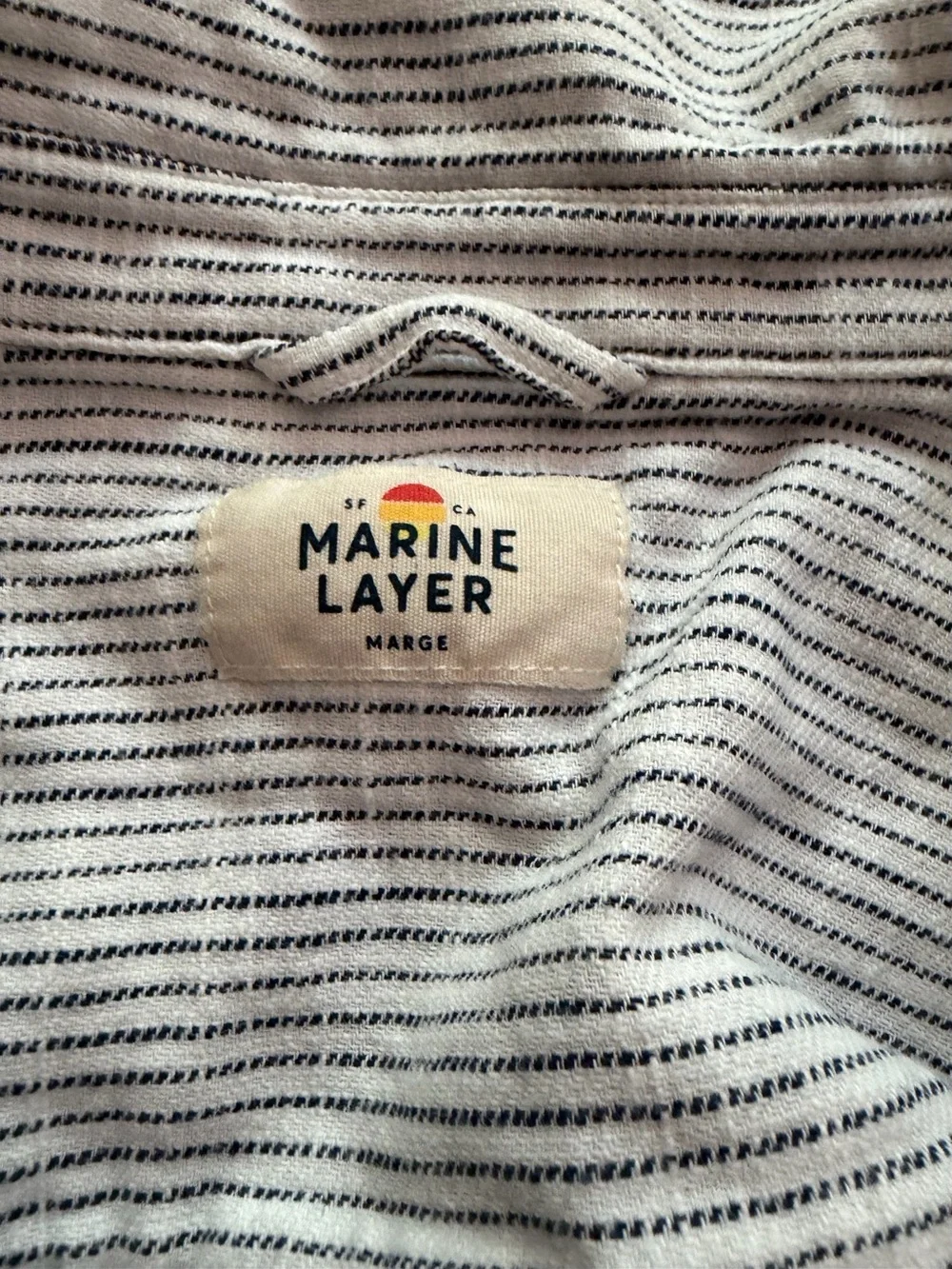 Marine Layer casual shirt - Picture 4 of 4